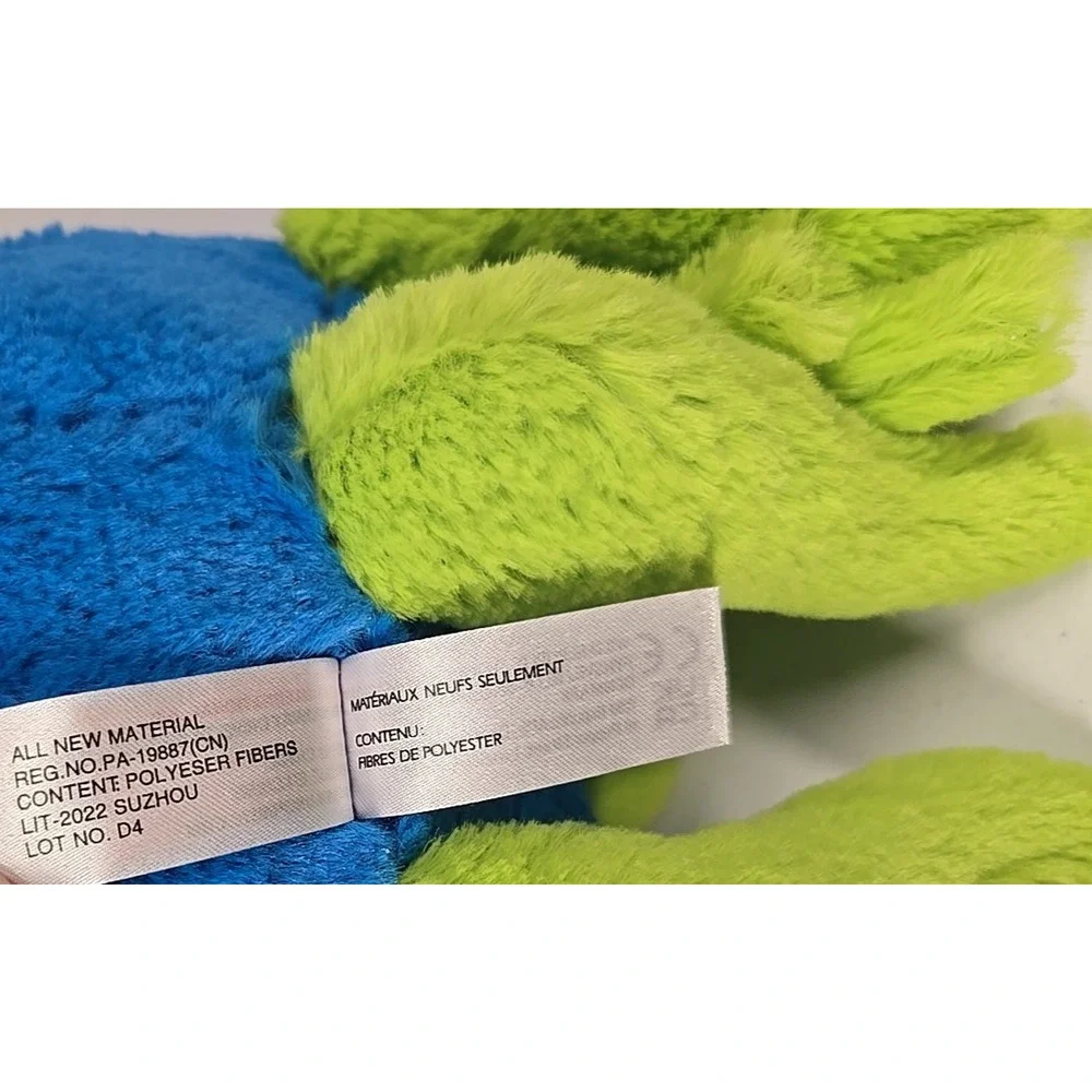 Wild Republic Monsterkins Muck Halloween Sea Creature Blue Stuffed Plush 12